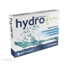 Hydrofem 30 Tab Utrata Wagi Nadmiar wody Detox Weight loss Cellulite Hydrominum