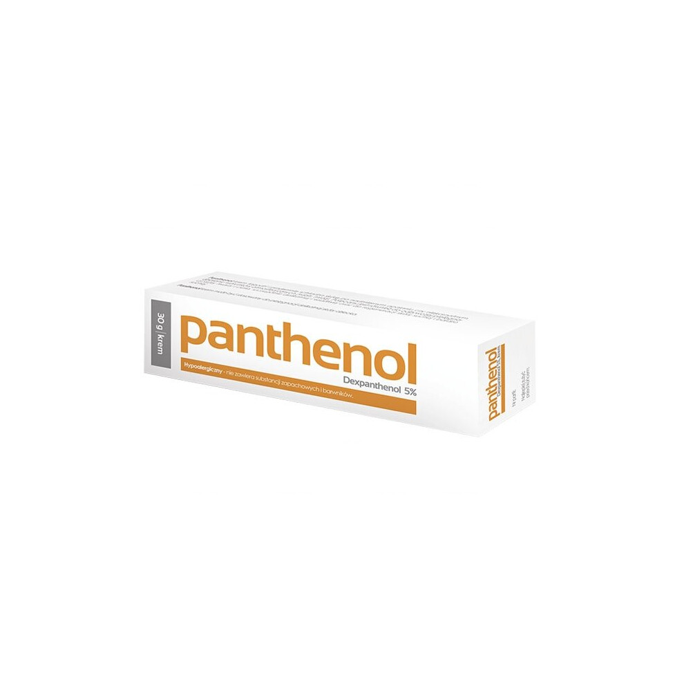 Panthenol krem 5% 30g after sunbathing or adverse weather conditions for skin