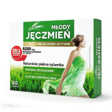 GREEN BARLEY GRASS 60 Tablets DETOX Weight Loss Mlody Jeczmien ODCHUDZANIE