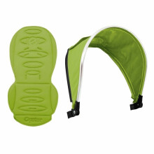(Lime) BabyStyle Oyster Max2 Lie-Flat Tandem Colour Pack