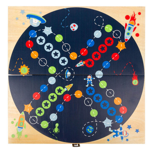 Legler Small Foot Children's Ludo Space Board Game 2