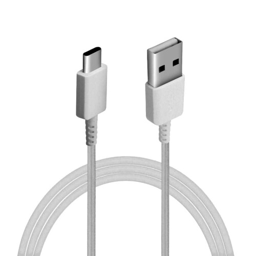 Samsung (Cable Only) Samsung UK Mains Plug Charger 2 Amp Adaptive Fast Charging And USB-C Cable 2
