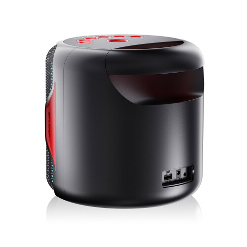 Sharp Sharp PS-919 130W Portable Bluetooth Speaker with LED Backlight - Black 2