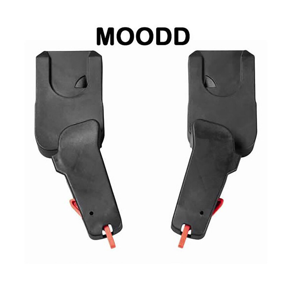 (Black) Quinny Moodd adapters FOR MAXI COSI CARSEAT & FOLDING CARRY COT