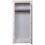 VidaXL vidaXL Solid Pine Panama Range Wardrobe White Clothes Bedroom Cabinet Closet 3