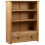 VidaXL vidaXL Solid Pine Wood Bookcase Panama Range Living Room Bookshelf Highboard 1