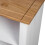 VidaXL vidaXL Solid Pine Wood White Bookcase Panama Range Bookshelf Display Highboard 7