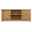 VidaXL vidaXL Solid Pine Wood TV Cabinet Panama Range Sideboard Lowboard HiFi Stand 4