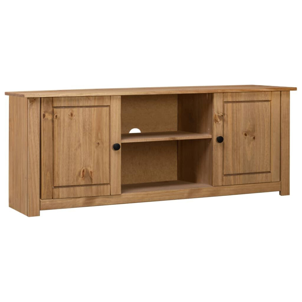 vidaXL Solid Pine Wood TV Cabinet Panama Range Sideboard Lowboard HiFi Stand