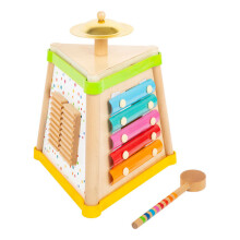 Jouets - SMALL FOOT - Triangle Musical Sound - Bois - Multicolore - 3 ans et plus