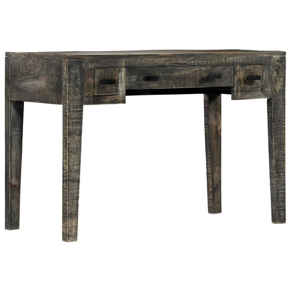 vidaXL Solid Mango Wood Desk 110x50x75cm Computer Study Writing Workstation