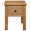VidaXL vidaXL Solid Wood Pine Bedside Cabinet Panama Range Natural Bedroom Cabinet 3
