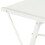 VidaXL vidaXL Computer Desk with 3 Tier Bookcase X-Shape Legs White Home Office Desk 6