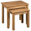 VidaXL vidaXL 2x Solid Pine Wood Nesting Tables Couch Side End Coffee Table Home 3