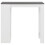 VidaXL vidaXL Bar Table with Shelf White Coffee Dining Tall Breakfast Side End Stand 3