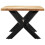 VidaXL vidaXL Solid Mango Wood Dining Table 200cm Kitchen Dinner Furniture Stand 3
