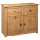 VidaXL vidaXL Solid Wood Pine Sideboard 2 Drawers 2 Doors Storage Chest Side Cabinet 5