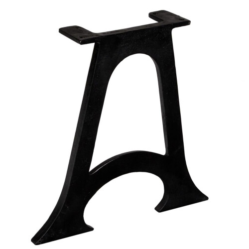 VidaXL vidaXL 2x Coffee Table Legs with Arched Base A-Frame Cast Iron Desk Support 2