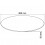 VidaXL vidaXL Table Top Tempered Glass Round 800mm Replacement Protector Cover Sturdy 4