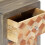 VidaXL vidaXL Solid Mango Wood Bedside Cabinet Grey 40x30x50cm Storage Cupboard Stand 5