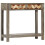 VidaXL vidaXL Solid Mango Wood Console Table Grey 86x30x76cm Side Cabinet Stand Hall 5
