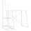 VidaXL vidaXL Computer Desk with Shelving Unit White Laptop Desk Study Workstation 1