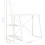 VidaXL vidaXL Computer Desk with Shelving Unit White Laptop Desk Study Workstation 7