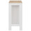VidaXL vidaXL Bar Table with Shelf White Coffee Dining Tall Breakfast Side End Stand 5