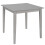 VidaXL vidaXL Extendable Dining Table Grey 80-120cm MDF Square Kitchen Dinner Stand 3