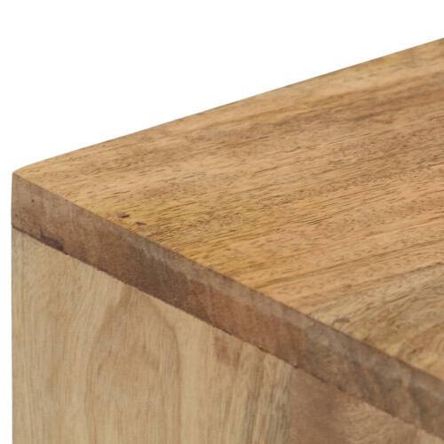 VidaXL vidaXL Solid Mango Wood Console Table 90cm Indoor Entryway Table Hallway Desk 1