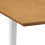 VidaXL vidaXL Extendable Dining Table White 80-120cm MDF Square Kitchen Dinner Stand 5