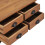 VidaXL vidaXL Solid Teak Wood Coffee Table 68cm Couch Computer Tea Desk Living Room 4