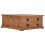 VidaXL vidaXL Solid Teak Wood Coffee Table 68cm Couch Computer Tea Desk Living Room 1