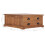 VidaXL vidaXL Solid Teak Wood Coffee Table 68cm Couch Computer Tea Desk Living Room 7