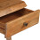 VidaXL vidaXL Solid Acacia Wood Writing Table 110x50x76cm Home Office Study Desk 4
