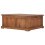 VidaXL vidaXL Solid Teak Wood Coffee Table 68cm Couch Computer Tea Desk Living Room 5
