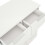 VidaXL vidaXL Sideboard High Gloss White Engineered Wood Cabinet Organiser Stand 3