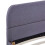 VidaXL vidaXL Bed Frame without Mattress Bed Base Light Grey Fabric 135x190 cm Double 6