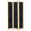 VidaXL vidaXL 3-Panel Room Divider Black 120x170cm Fabric Privacy Screen Partition 1
