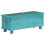 VidaXL vidaXL Solid Mango Wood Storage Chest Blue 100x40x41cm Organiser Trunk Case 7