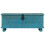VidaXL vidaXL Solid Mango Wood Storage Chest Blue 100x40x41cm Organiser Trunk Case 6