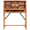 VidaXL vidaXL Solid Acacia Wood Writing Desk 90cm Computer Writing Desk Workstation 2