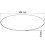 VidaXL vidaXL Table Top Tempered Glass Round 300 mm Replacement Top Protector Cover 4