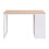 VidaXL vidaXL Writing Desk Oak and White Home Office Computer Study Table Furniture 2