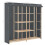 VidaXL vidaXL Wardrobe Grey 173cm Fabric Clothes Storage Cupboard Cabinet Organiser 6