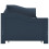 VidaXL vidaXL Pull-out Sofa Bed Frame Grey Pinewood 90x200cm Guest Sleepover Beds 6
