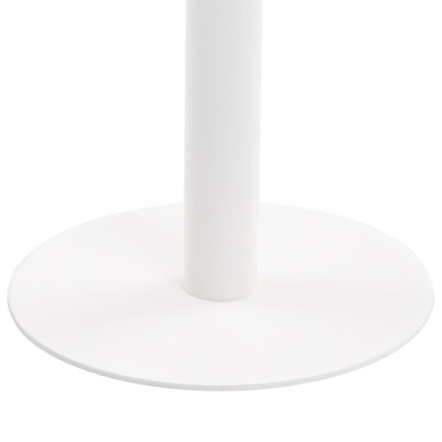 VidaXL vidaXL Bistro Table Light Brown 60cm MDF Coffee Bar Dinner Dining Desk Stand 2