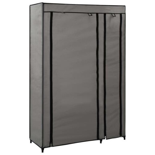 VidaXL vidaXL Faltschrank Grau 110x45x175 cm Stoff
