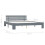 VidaXL vidaXL Bed Frame Bed Base Bedstead Grey Solid Pine Wood 180x200 cm Super King 7