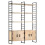 VidaXL vidaXL Solid Mango Wood 4-Tier Bookcase 124cm Book Racks Display Unit Cabinet 11